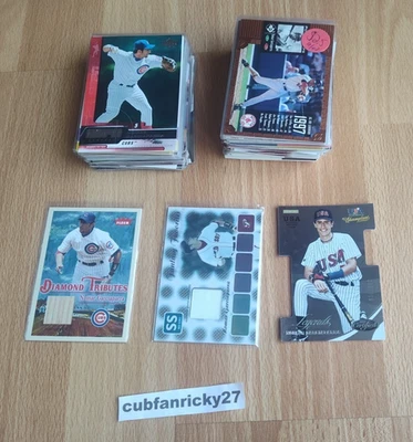 Lot of 80+ Nomar Garciaparra Cards NM+ w Diamond Tributes Relic + Pristine Relic - Image 1 of 4