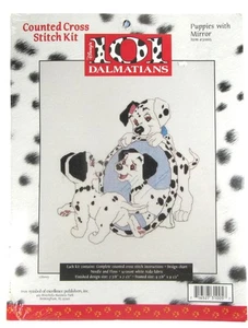 Disney 101 Dálmatas Contado Punto de Cruz Kit Cachorros con Espejo 31005 NUEVO - Imagen 1 de 2