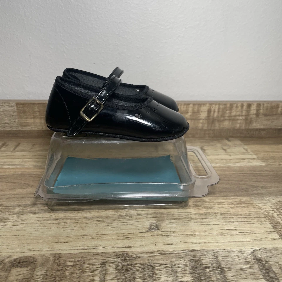 Zapatos Infantiles Step Mates Vintage Niños Talla 3 Negros Hechos en EE. UU. Foto 1 de 4