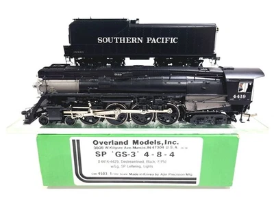 Overland OMI SP GS-3  4-8-4 Steam Southern Pacific #4419 HO Brass Model #4503.1 - Image 1 of 4