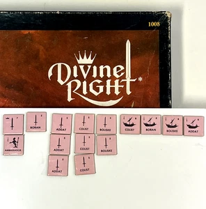Vintage 1979 TSR - Divine Right "MIVIOR" Complete Unit Counter Replacement Set - Picture 1 of 5
