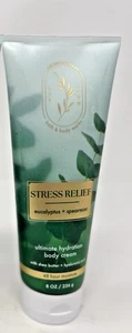 ALL NEW Eucalyptus Spearmint STRESS Body Cream 8 oz Bath & Body Works - Picture 1 of 1