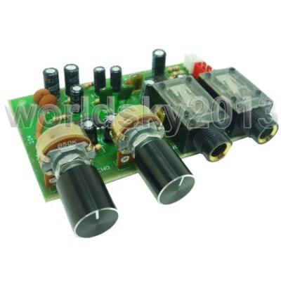 1pcs DC12V Stereo Reverb Amplifier Board Audio Speaker Karaoke Reverberator - Image 1 of 4