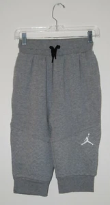 NWT Air Jordan Big Boys Heather Gray Flight 3/4 Length Cropped Track Pants sz M - Picture 1 of 8