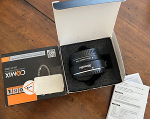Commlite COMIX Electronic Lens Mount Adapter CM-EF-EOSM
