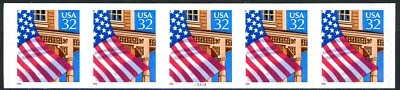Flag Over Porch S/A Dated Red 1996 PNC5 PL 33333 Scott's 2915A - Image 1 of 2