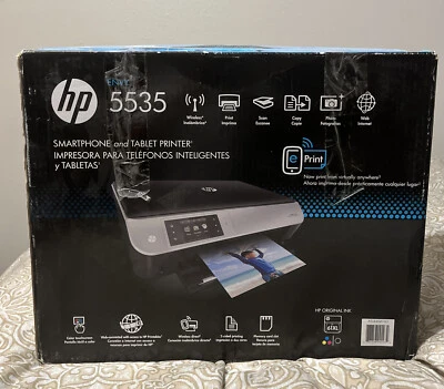HP Envy 5535 Wireless PRINT SCAN WEB Printer SMARTPHONE & TABLET E-PRINT - Image 1 of 4