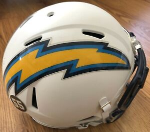 Philip Rivers San Diego Chargers 2012 full size custom Speed game model helmet