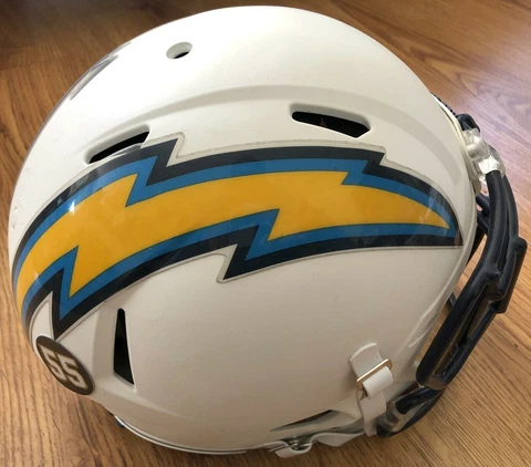 Philip Rivers San Diego Chargers 2012 full size custom Speed game model helmet Cover