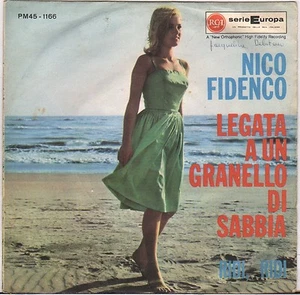 NINO FIDENCO "LEGATA A UN GRANELLO DI SABBIA" 60'S SP RCA 45- 1166 - Bild 1 von 2