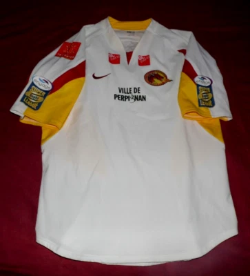 Maillot De Rugby Match Des Dragons Catalan Saison 2009/2010 T XXL Neuf Etiqueté - Photo 1/4
