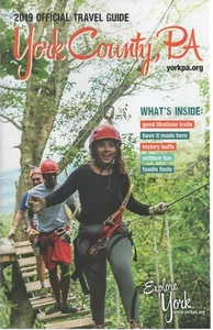 York County Pennsylvania 2019 Travel Guide Trails History Outdoor Fun Foodie - Picture 1 of 1