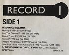MADONNA - Megamix - seltene 2LP DMC Megamixe/Remixe - nur zur Verwendung durch DJ (Vinyl-Schallplatte)