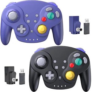 Gamepad controller switch wireless NGC 2,4 GHz per gamecube/switch/switch OLED/PC - Foto 1 di 28