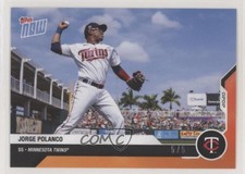 2020 Topps Now Road to Opening Day Orange /5 Jorge Polanco #OD-141