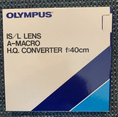Olympus IS/Lens A-Macro H.Q. Converter Lens (BRAND NEW!) - Image 1 of 3