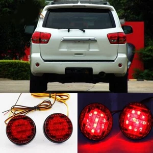 Rear Bumper Reflector Brake Fog DRL Indicator Light For Toyota Sequoia 2008-2010 - Picture 1 of 6