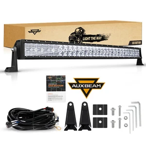 AUXBEAM 5D 42" 240W Curved LED Work Light Bar for Polaris Can-am ATV UTV Offroad - Picture 1 of 12