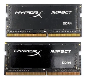 Kingston HyperX Impact 32GB (2x16GB Kit) 2666MHz DDR4 Laptop Memory RAM 260-Pin - Picture 1 of 2