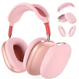For Apple AirPods Max Headphones Silicone Case Headband Ear Cups Skin Cover UK - Picture 1 of 17