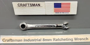 Craftsman Industrial 2459 8mm Metric Series VA Ratchet Wrench New Old Stock USA - Picture 1 of 11