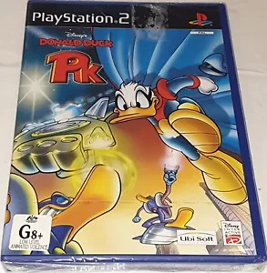 Disney's Donald Duck PK - PlayStation 2 / PS2 game (2002 PAL) Factory Sealed New - Picture 1 of 8