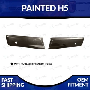 NEW Painted H5 2015-2020 Ford F-150 Rear Bumper Ends With Sensor Holes - Bild 1 von 2