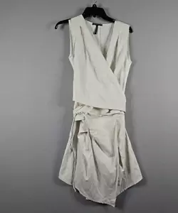 Sarah Pacini ärmellose Tunika Faux Wickel Skort Strampler Gr. 1 Italy - Bild 1 von 10