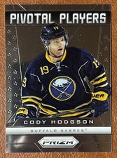 2013-14 Panini Prizm Pivotal Players Cody Hodgson Buffalo Sabres #PP-3 R97