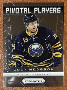 2013-14 Panini Prizm Pivotal Players Cody Hodgson Buffalo Sabres #PP-3 R97