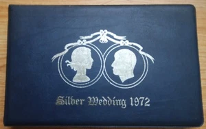 1972 STANLEY GIBBONS ROYAL SILVER WEDDING COLLECTION IN ALBUM MNH SETS COMPLETE - Picture 1 of 13