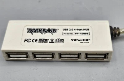 Rock Band USB 2.0 4-Port HUB VP-H209B ViPowerER PS2, PS2 Wii - Image 1 of 4