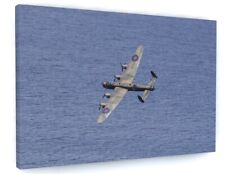 LANCASTER BOMBER AIRCRAFT CANVAS PICTURE PRINT WALL ART