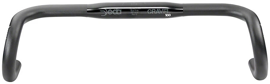Deda Elementi Gravel100 RHM Alloy Bar, (31.8) Blk - 46cm - Image 1 of 1