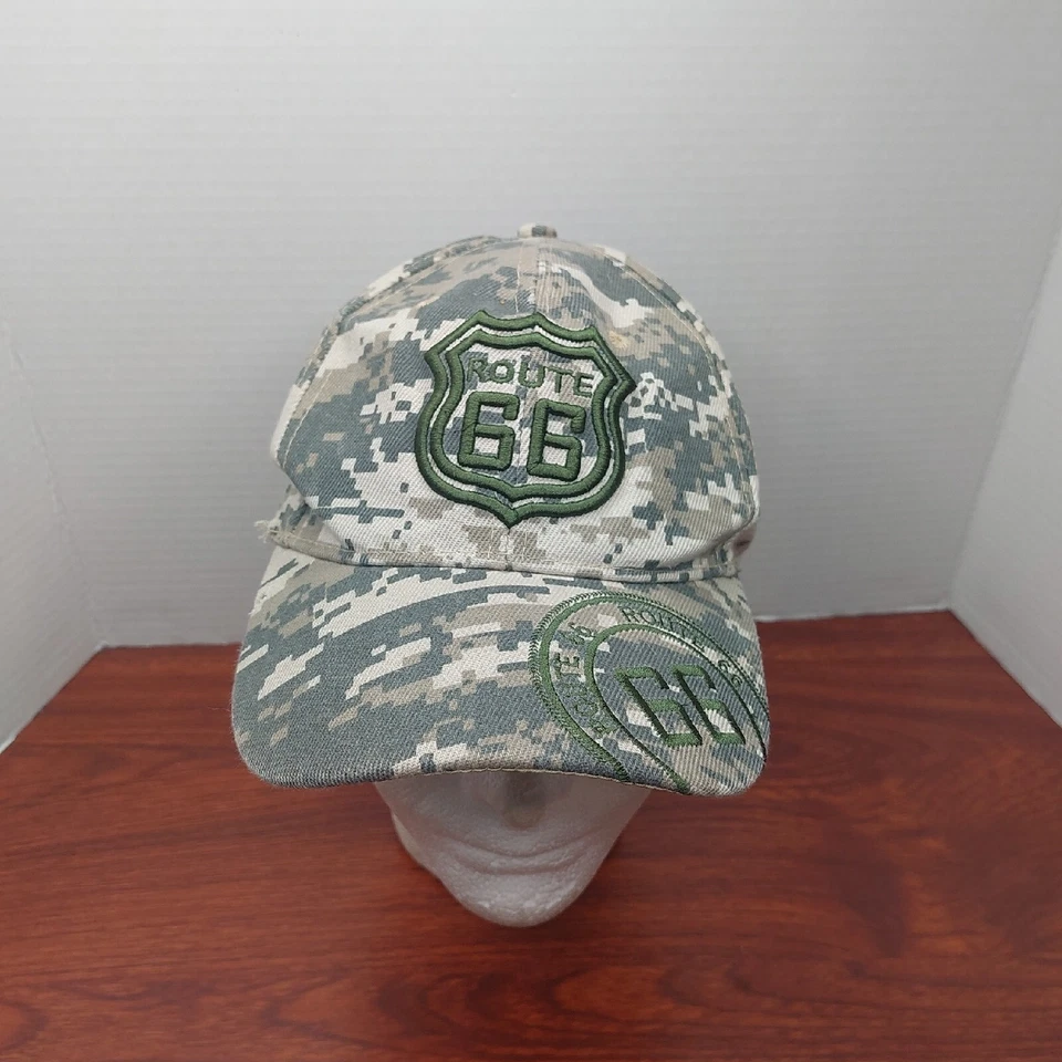 Gorra Route 66 digital camuflaje correa trasera Foto 1 de 4