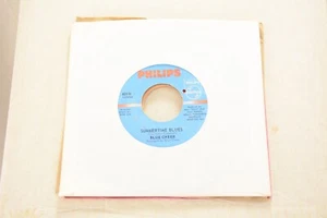 BLUE CHEER "SUMMERTIME BLUES / OUT OF FOCUS" 45 RPM 7" SINGLE G+ PHILIPS - Picture 1 of 4