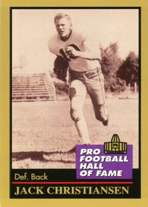 ENOR Jack Christiansen 49ERS LIONS Colorado A&M CSU-RAMS HOF - Imagen 1 de 1