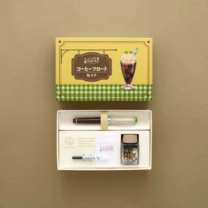 Sailor × Ancora Professional Gear Slim Fountain Pen Coffee Float Limited Nib F - Picture 1 of 11