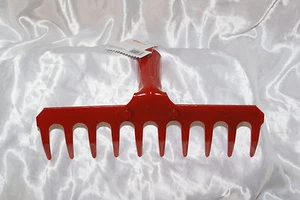 GARDEN RAKE 10 TEETH GARDENING AGRICULTURE VEGETABLE GARDEN GROW - Picture 1 of 1
