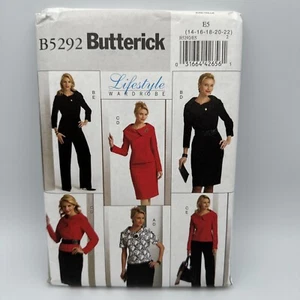 Butterick B5292 E5 14-22 Lifestyle Kleiderschrank Misses Petite Jacket Rock Hose Neu - Bild 1 von 2