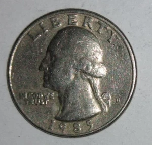 YOU PICK ANY 5 FOR $5 + FREE SHIPPING - 1985 - D Mint - Washington Quarter - Picture 1 of 2