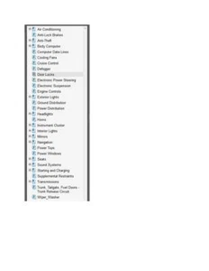 Ford Mustang 2014 Color Wiring Diagrams Schematic V6 3.7L pdf - Picture 1 of 1