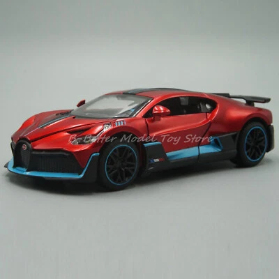 Bugatti Veyron divo red Supercar Model Diecasts With Sound & Light for Kids Toy - Image 1 of 4