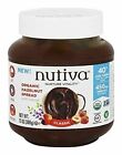 NEW Nutiva ​Certified Organic Hazelnut Spread with Cocoa Classic 13 oz.