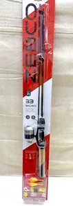 Zebco 33 Micro Spincast Reel & Fishing Rod Combo, 4 Ft 6in For Medium size Fish - Picture 1 of 6
