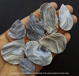 100 Carat Natural Desert Druzy Stone Gemstone Lot, 3-5 Piece, Loose Gemstone - Picture 1 of 9