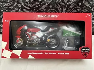 Minichamps Sete Gibernau Ducati Desmosedici 2006 1/12 Ducati Corse - Foto 1 di 3
