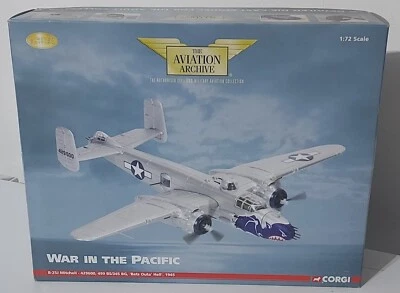 Corgi B-25 Mitchell 'Bats Outa Hell' 1945-1:72 AA35303- Brand New ONLY 1420 Made - Image 1 of 4