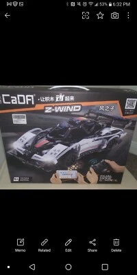 LEGO TECHNIC: - - - - Cadfi Zwind Rc car - Image 1 of 2