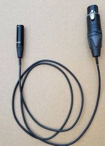1 Fuß - 25 Fuß Mogami 2697 3 Pin Neutrik Mini XLR-M auf XLR FeStecker Mikrofonkabel - Bild 1 von 1